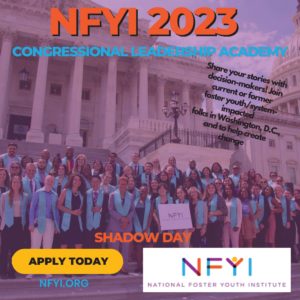 Foster youth join congress for NFYI 2023
